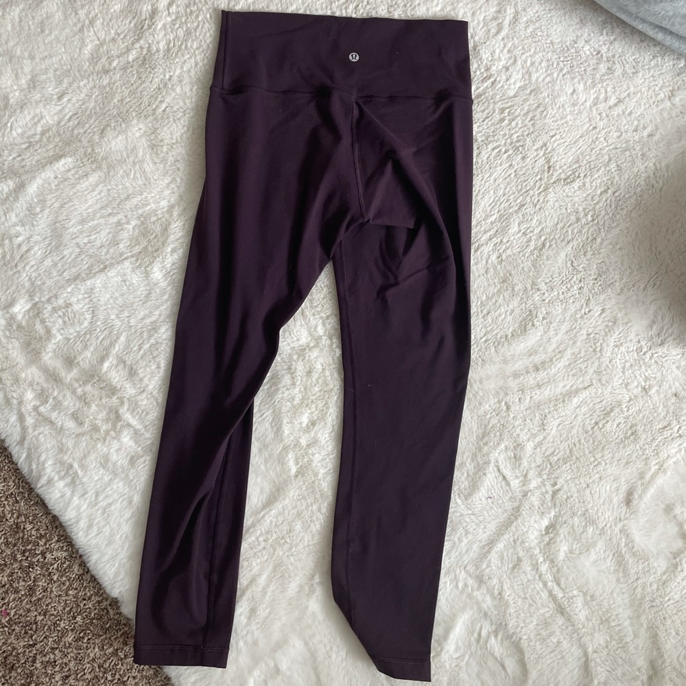 Purple Lululemon leggings